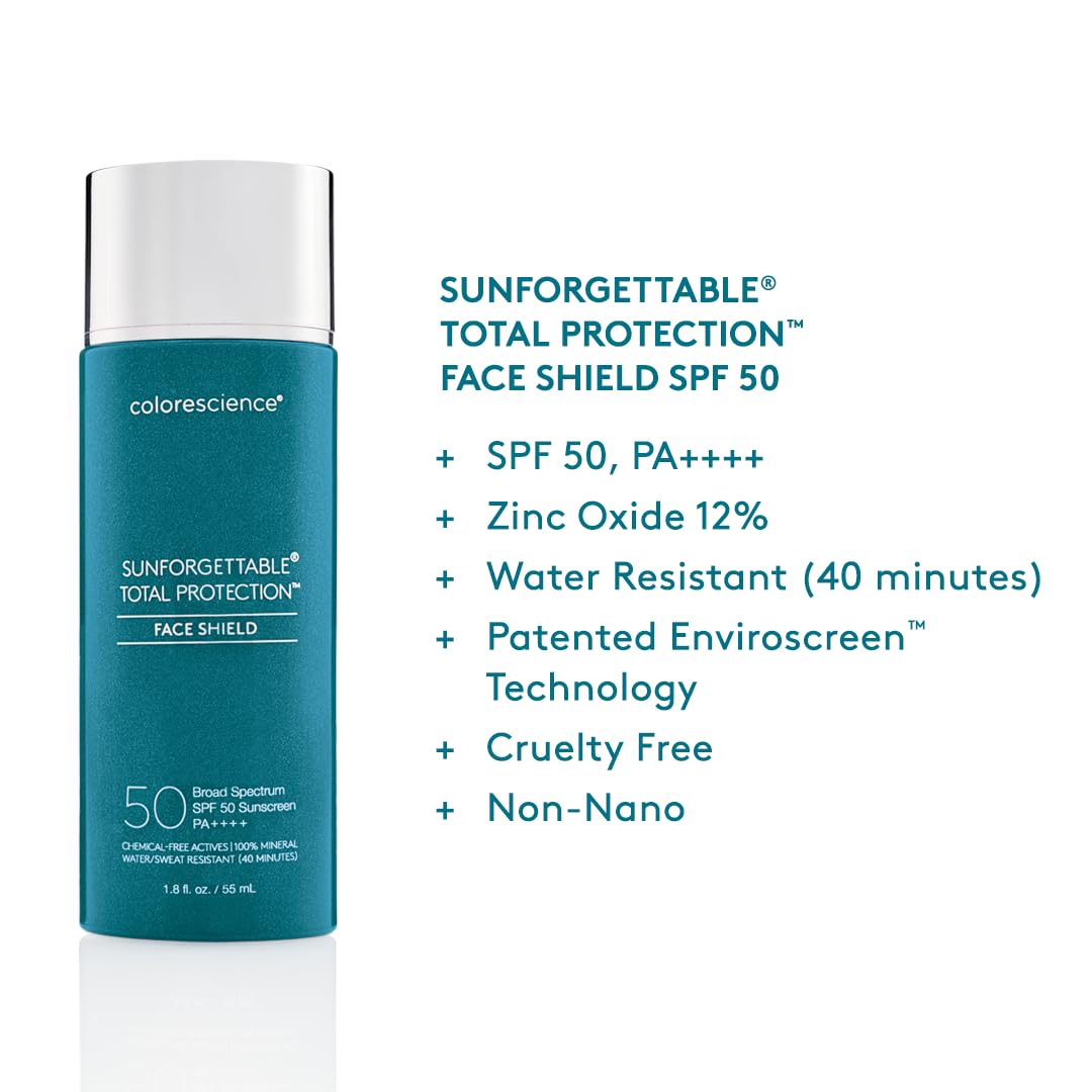 Colorescience product blended on hand showing invisible coverage benefit