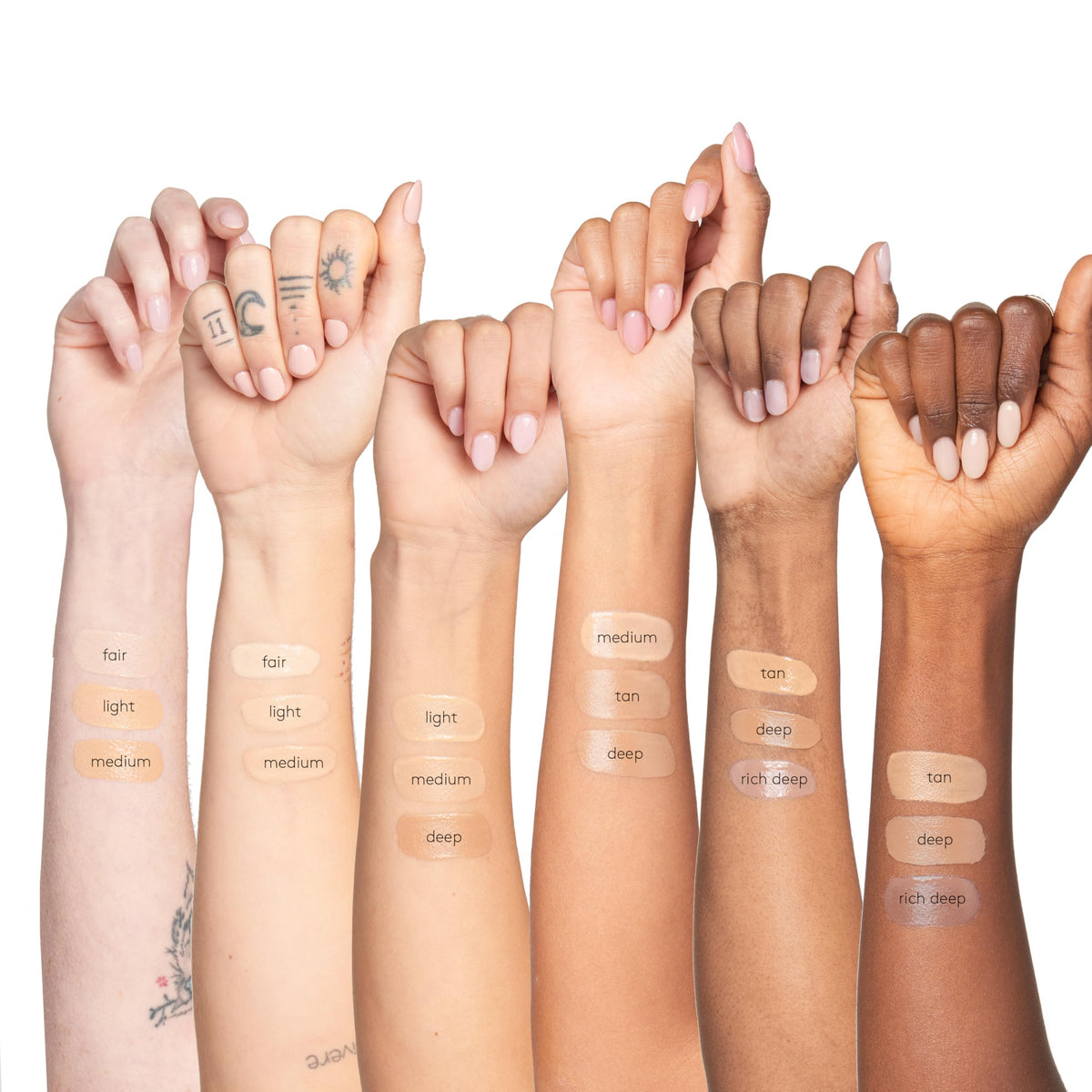Colorescience FLEX on model in natural light offering natural-looking coverage and protection