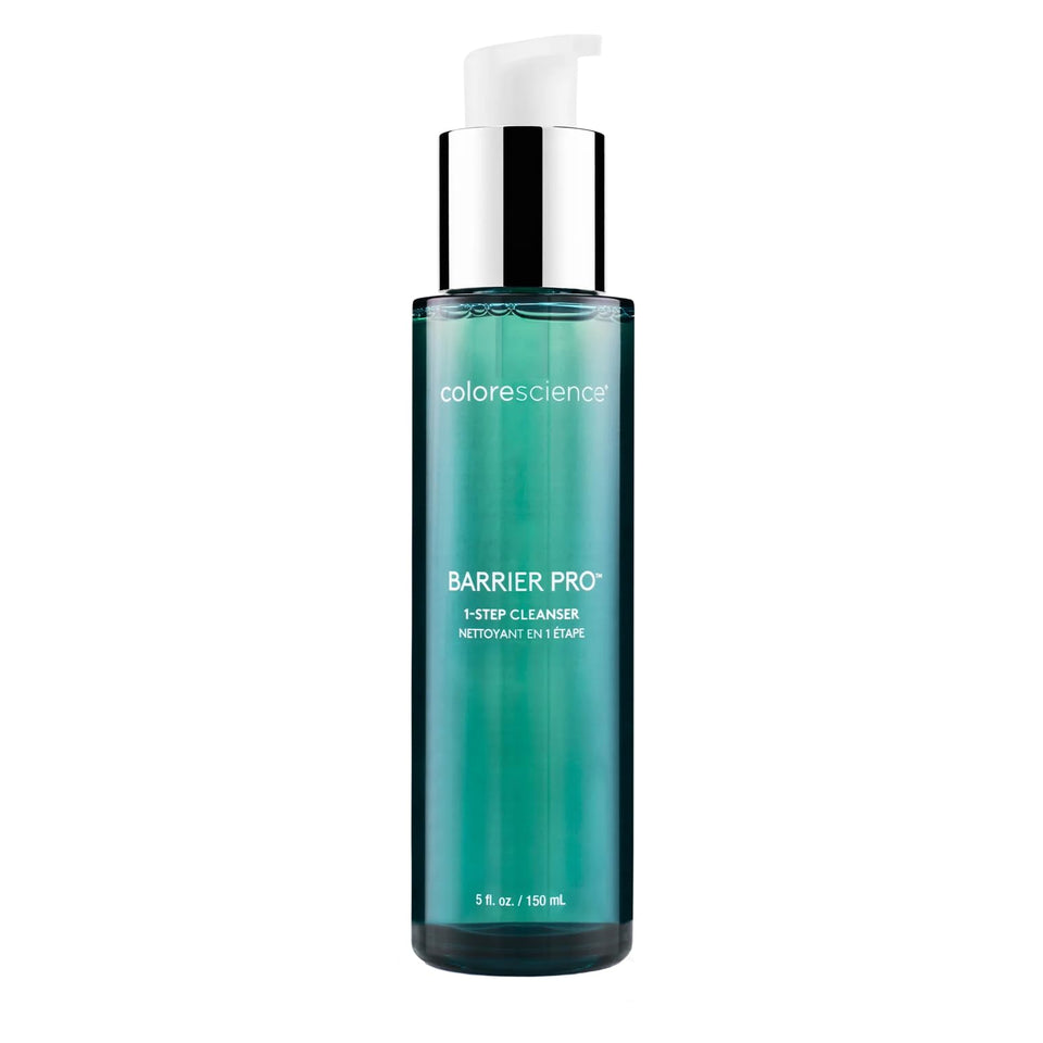Colorescience front packaging showing bottle and label for clear product ID and benefit