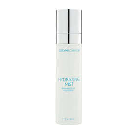 Colorescience front bottle view showing product label and compact size for travel