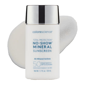 Colorescience front packaging showing SPF 50 and 1.7 oz size for confident daily protection