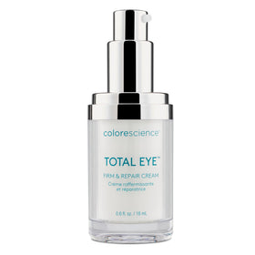Colorescience Total Eye jar front view showing compact packaging and product finish