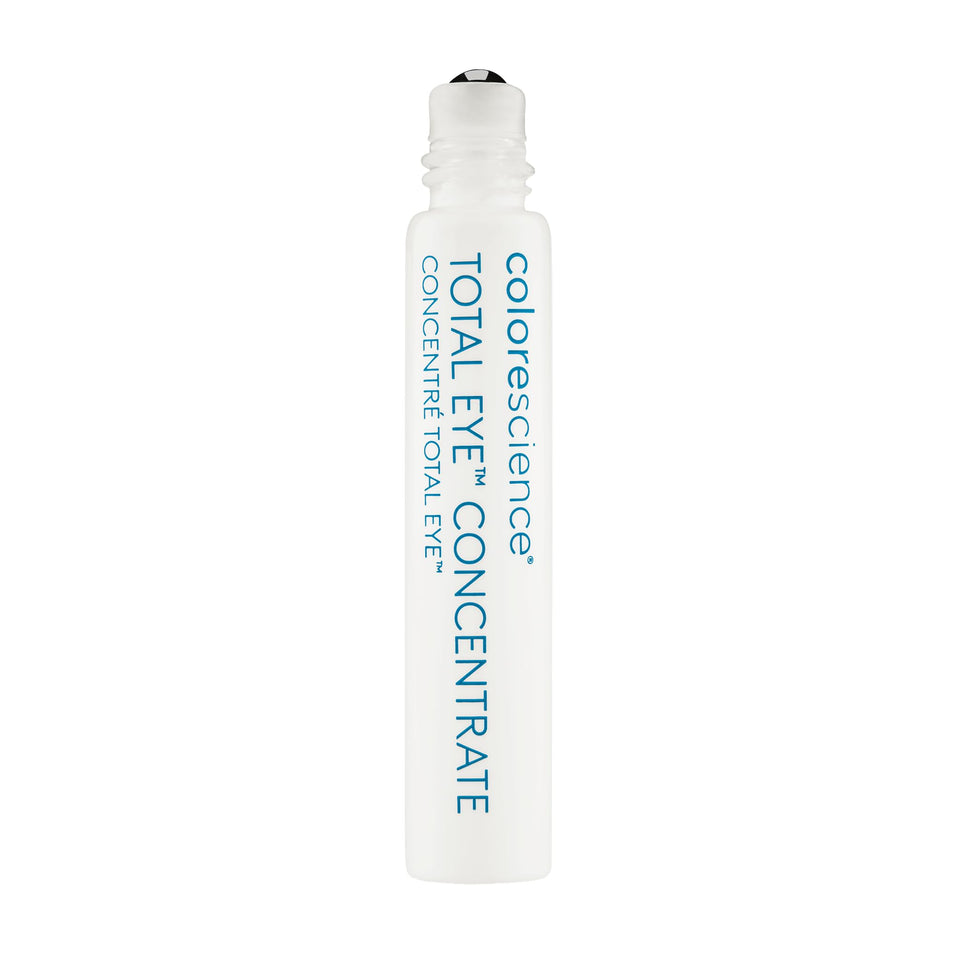 Colorescience Total Eye Concentrate front view showing packaging and size for travel