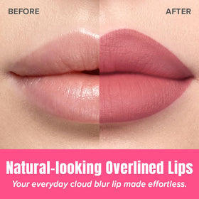 COLORGRAM applying tint to cheek showing dual-use as lip and cheek color