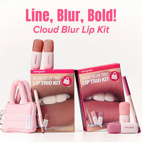 COLORGRAM open kit with two tints and pencil displaying complete nude routine