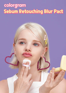 COLORGRAM packaging label close shot highlighting product details and cruelty-free benefit