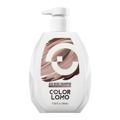 COLORLOMO front packaging showing ash beige bottle and brand clarity