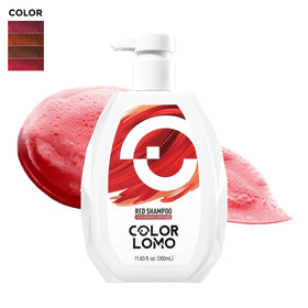 COLORLOMO shampoo paired with conditioner to show complete color care