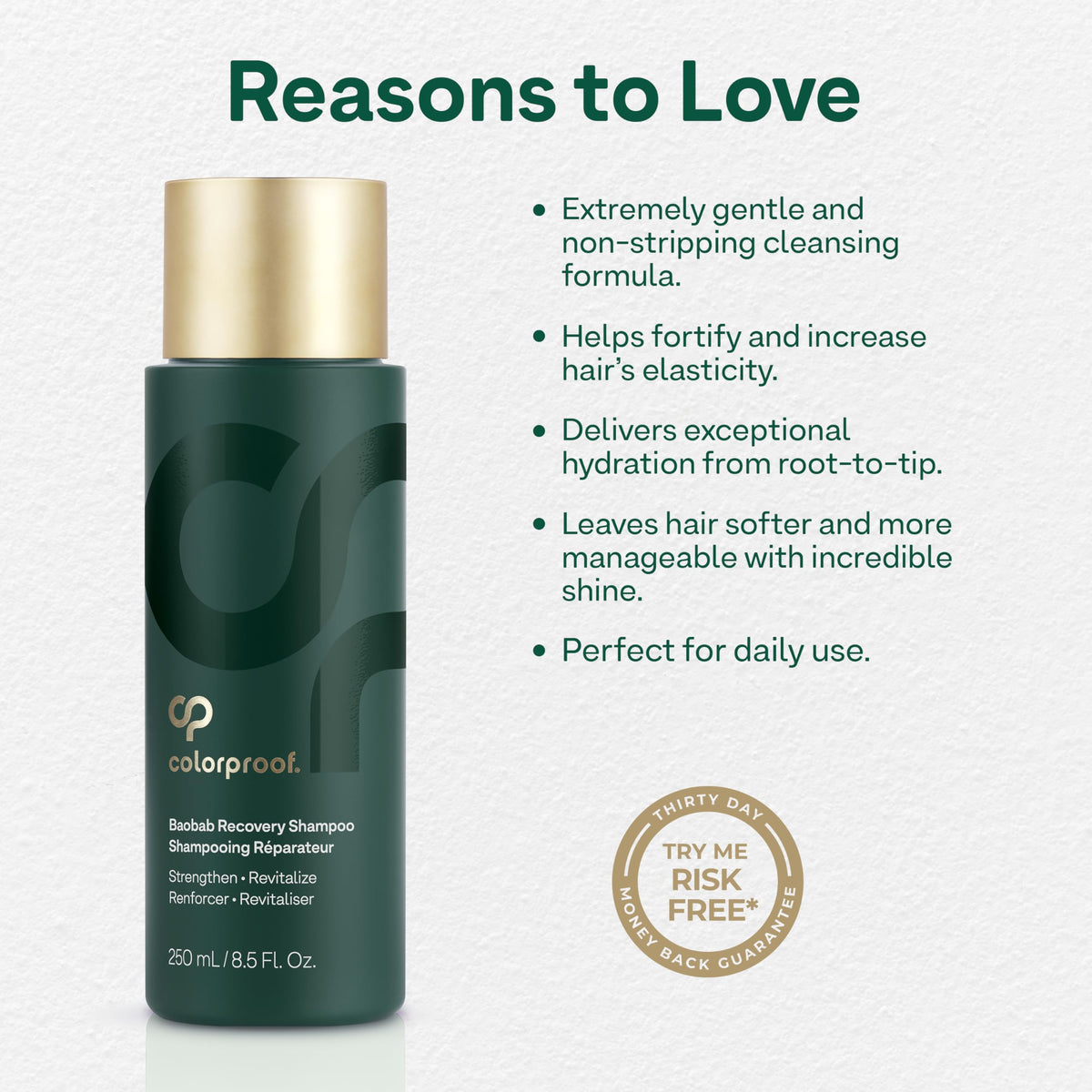ColorProof creamy lather texture demonstrating gentle yet effective cleansing