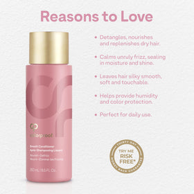Colorproof creamy conditioner texture close-up showing rich moisturizing quality
