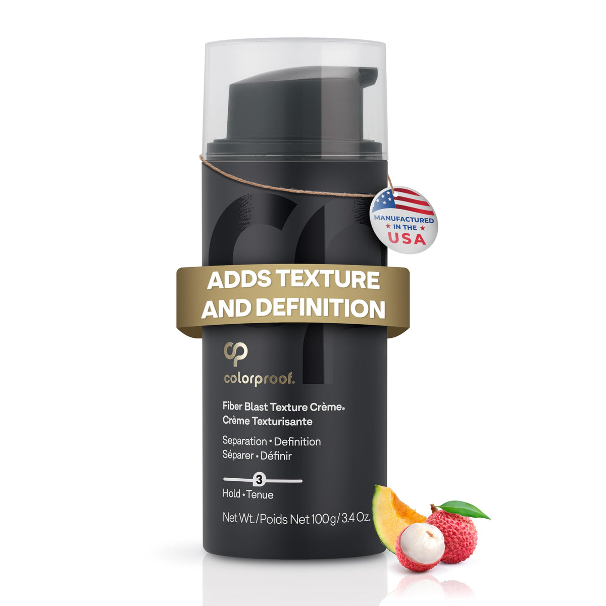 ColorProof front packaging showing travel-size tube and brand benefits