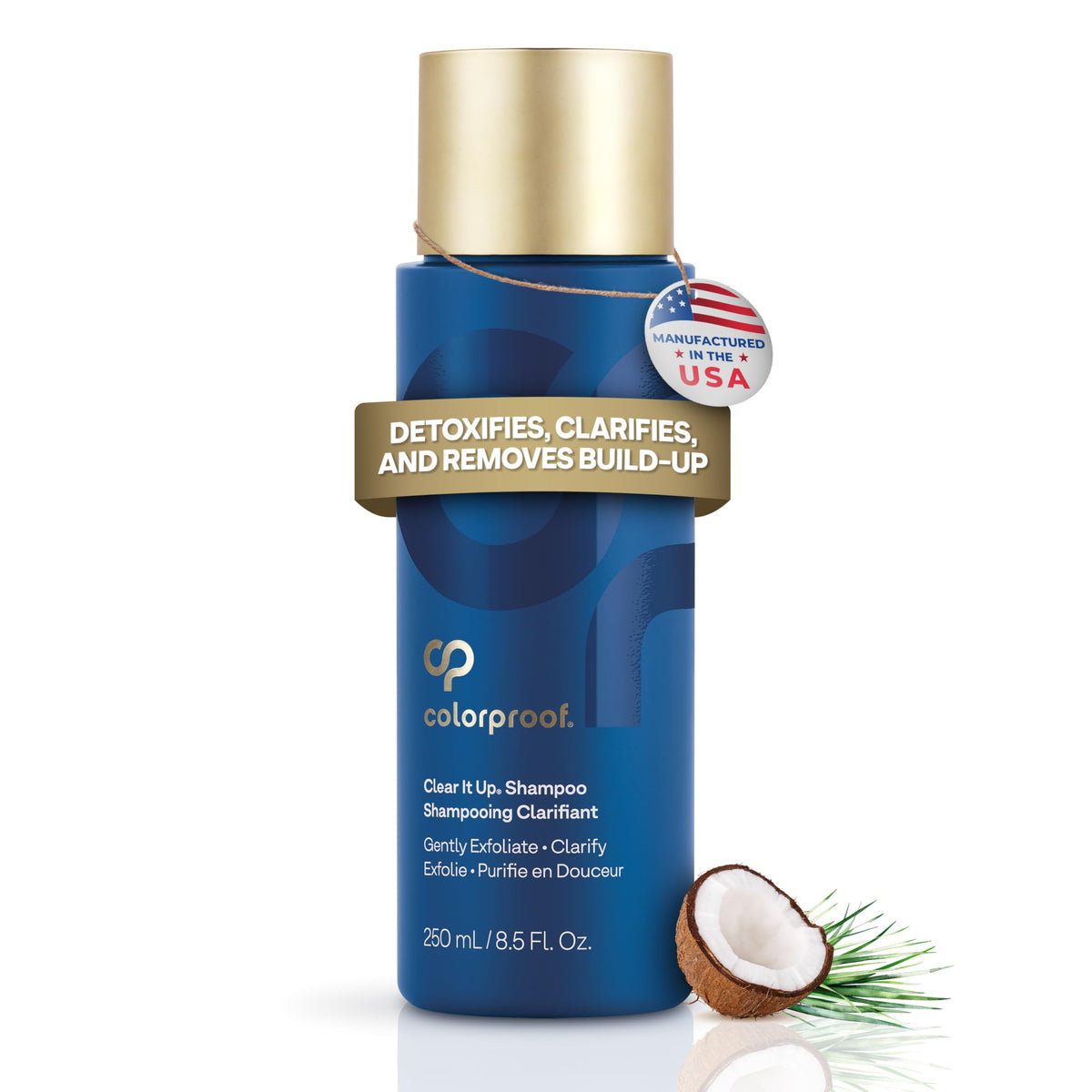 ColorProof front packaging showing bottle and product name benefits