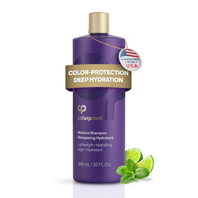ColorProof front packaging showing bottle and brand for clear product ID and trust