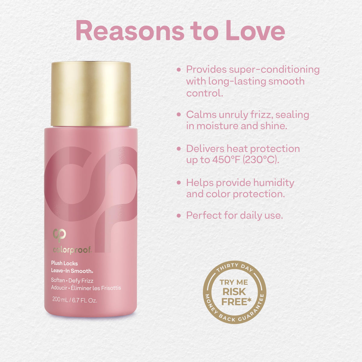ColorProof lotion texture on hand illustrating lightweight slip and shine