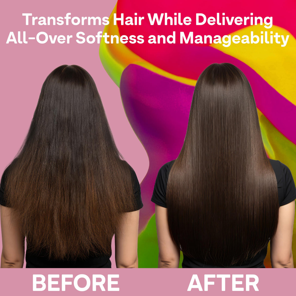 ColorProof Smooth Shampoo held in hand to show 8.5 oz size and scale