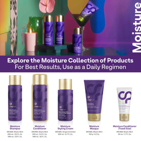 ColorProof vegan and sulfate‑free badges indicating ethical, gentle formula