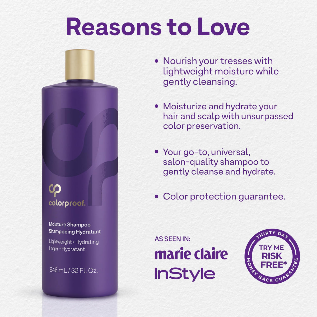ColorProof rich lather texture close-up highlighting gentle cleanse and softness