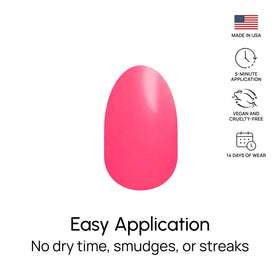 Color Street lifestyle summer scene with manicured hands showing fun watermelon color benefit