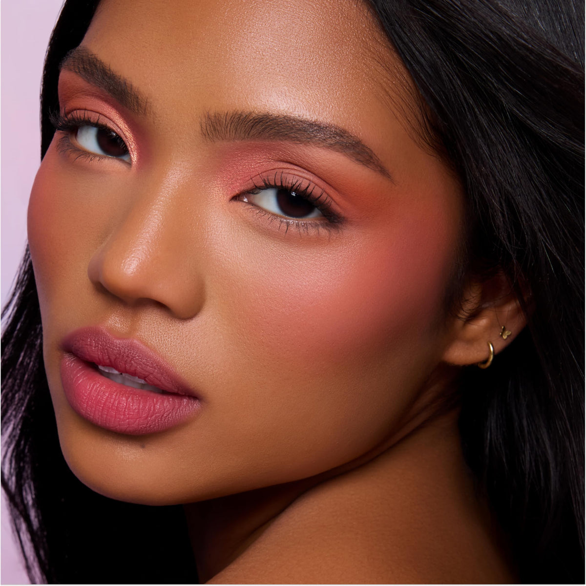 ColourPop baby got peach matte shade detail showing soft finish for crease definition
