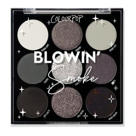 ColourPop palette front packaging showing compact silver design and product name