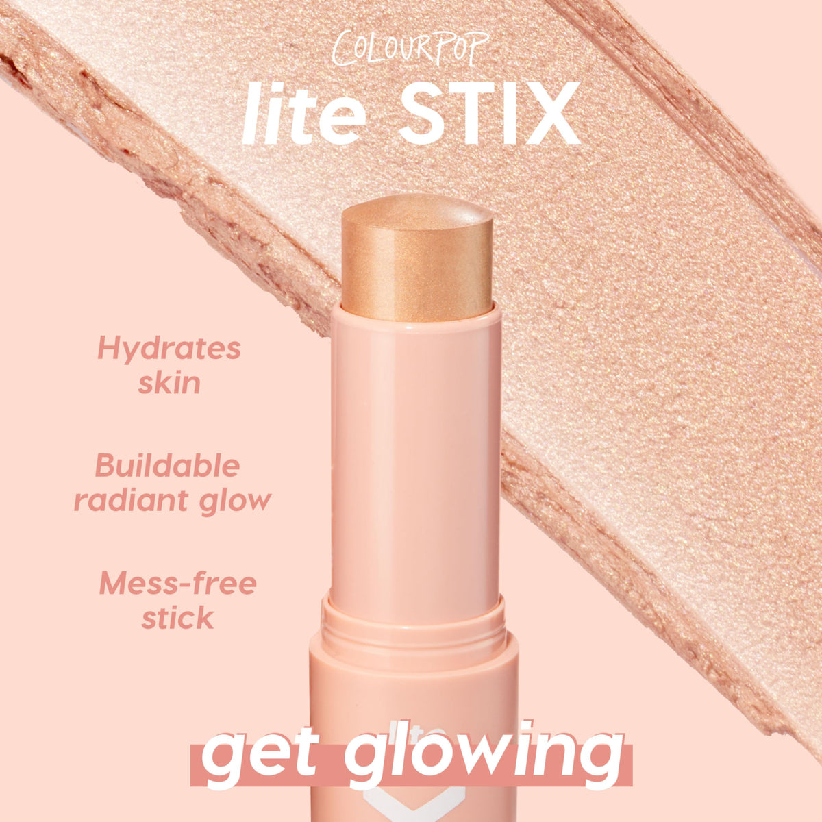ColourPop Bronzer Stix La Jolla Cove close-up showing matte sculpting finish