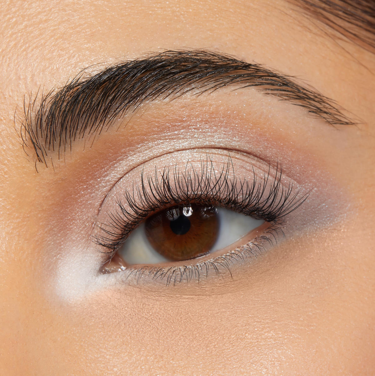 ColourPop Cloud 9 worn in a soft daytime eye look demonstrating wearable color