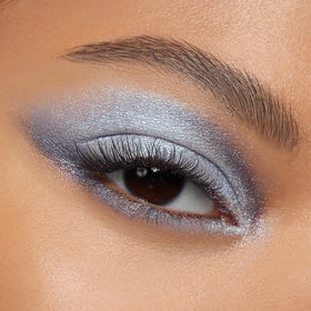 ColourPop Cloud 9 used in a bold evening eye illustrating sparkle and depth
