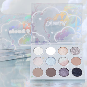 ColourPop Cloud 9 next to a smartphone showing travel-friendly compact scale