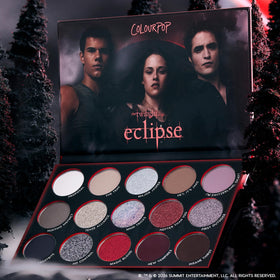 ColourPop product label and branding emphasizing limited-edition collaboration and authenticity