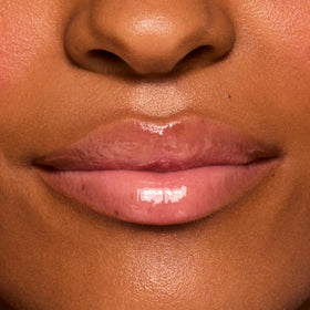 ColourPop closeup of ingredients label showing peptides and hyaluronic acid benefit