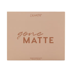 ColourPop gone matte staged in a makeup bag highlighting portability and everyday convenience