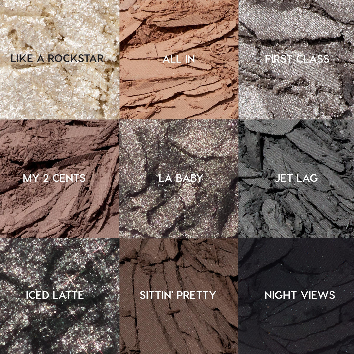 ColourPop Gone Metal arm swatches displaying color payoff and blendability benefits