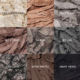 ColourPop Gone Metal arm swatches displaying color payoff and blendability benefits