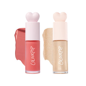 ColourPop front packaging showing both products and kit benefits