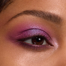 ColourPop glitter applied to eyelid showing sparkle payoff and adhesion