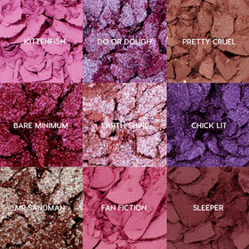 ColourPop swatches on arm demonstrating pigment payoff and shade variety