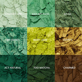 ColourPop packaging label detail showing brand information and travel-friendly design benefit