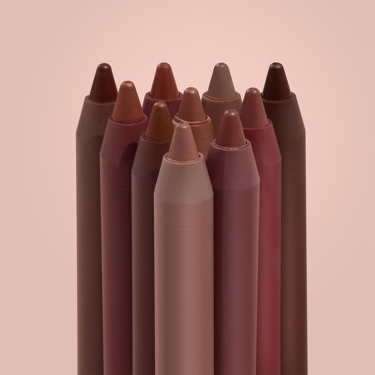 ColourPop model wearing a liner and lipstick, showing wearable everyday result