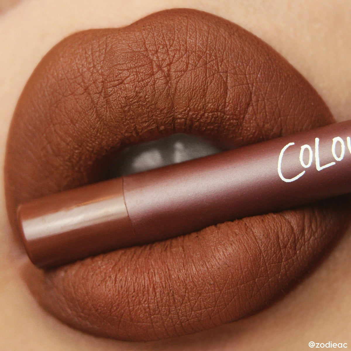 ColourPop arm swatches of ten shades, illustrating true high-pigment payoff