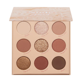 ColourPop palette front packaging showing compact design and branding benefit easy storage