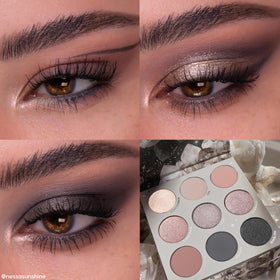 ColourPop matte texture close-up showing smooth blendable finish
