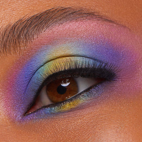 ColourPop pallet town closeup texture reveals smooth pigments and blendable finish