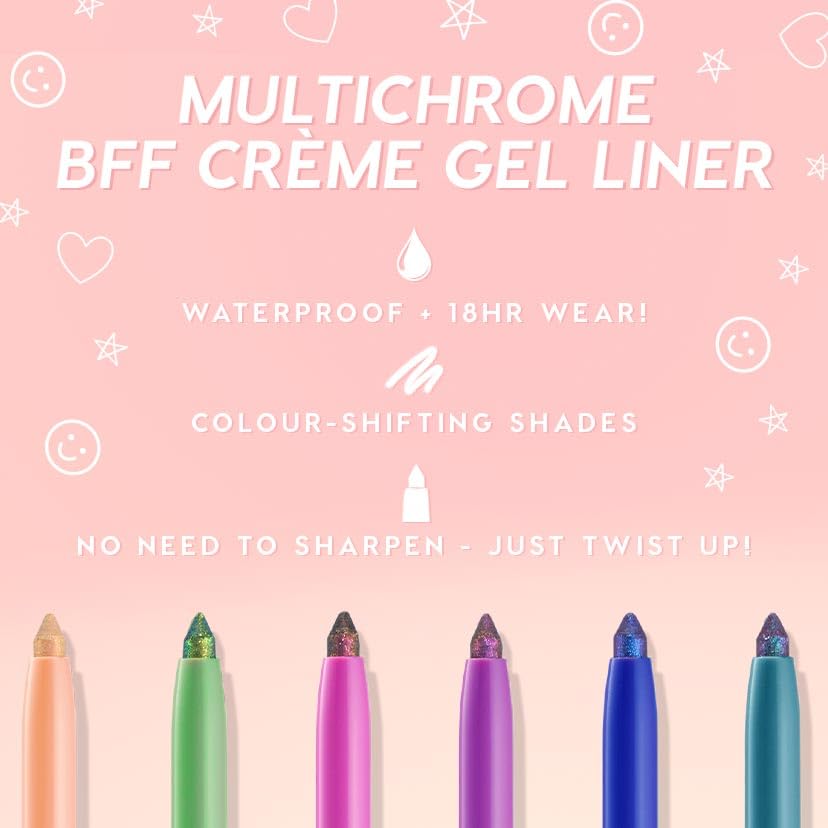 ColourPop eyeliner applied to lashline demonstrating precise definition benefits
