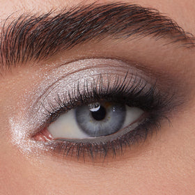 ColourPop lid close shot of metallic finish reflecting light for luminous eyes