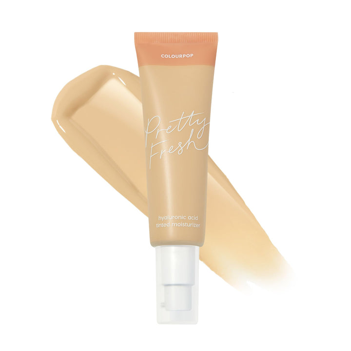 ColourPop Pretty Fresh front tube showing shade Fair 3W and product benefit hydrating finish