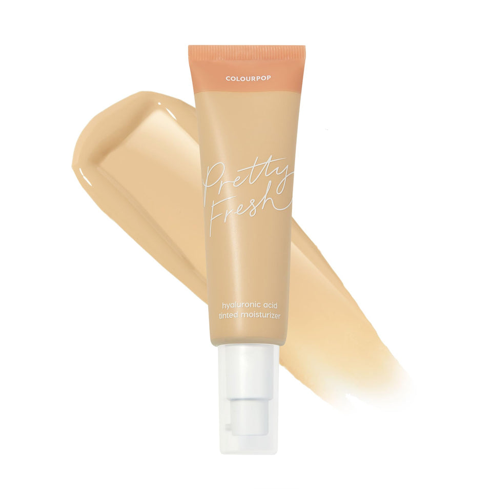 ColourPop Pretty Fresh front tube showing shade Fair 3W and product benefit hydrating finish