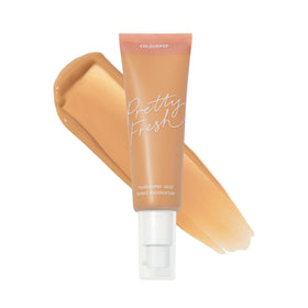 ColourPop front packaging showing tube and label, easy-to-apply benefit