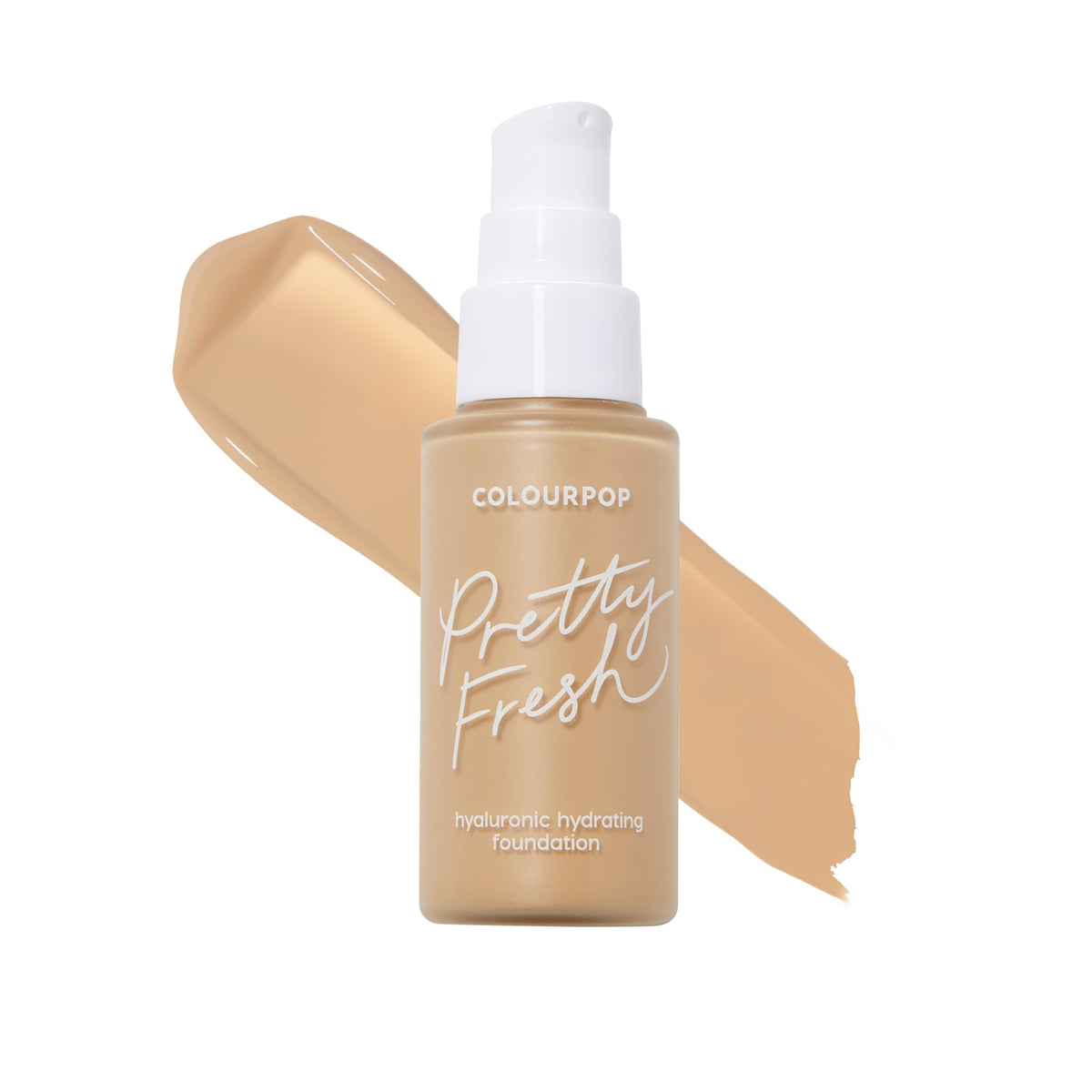 ColourPop front packaging showing bottle and label, shows product clarity benefit