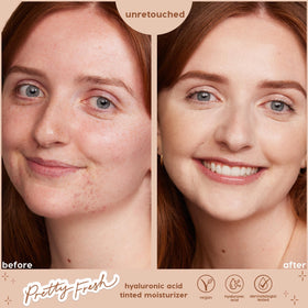ColourPop tube held in hand showing true size and travel-friendly convenience