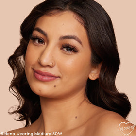 ColourPop foundation texture swatch on hand, demonstrates blendable finish benefit